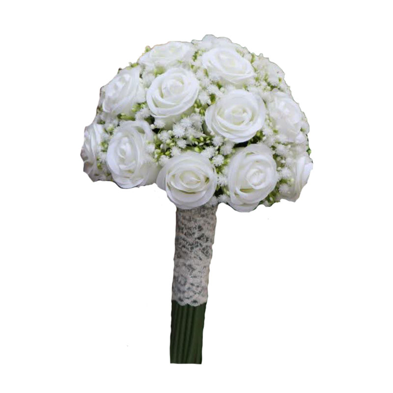 خرید دسته گل عروس (قیمت گل عروس)