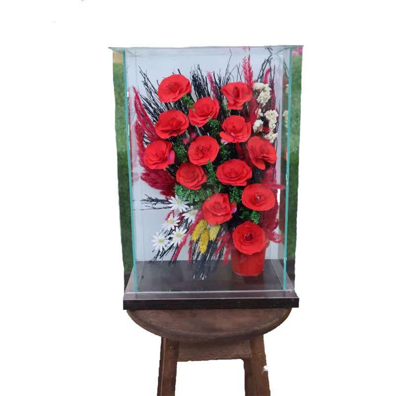 باکس گل خشک و چوبی