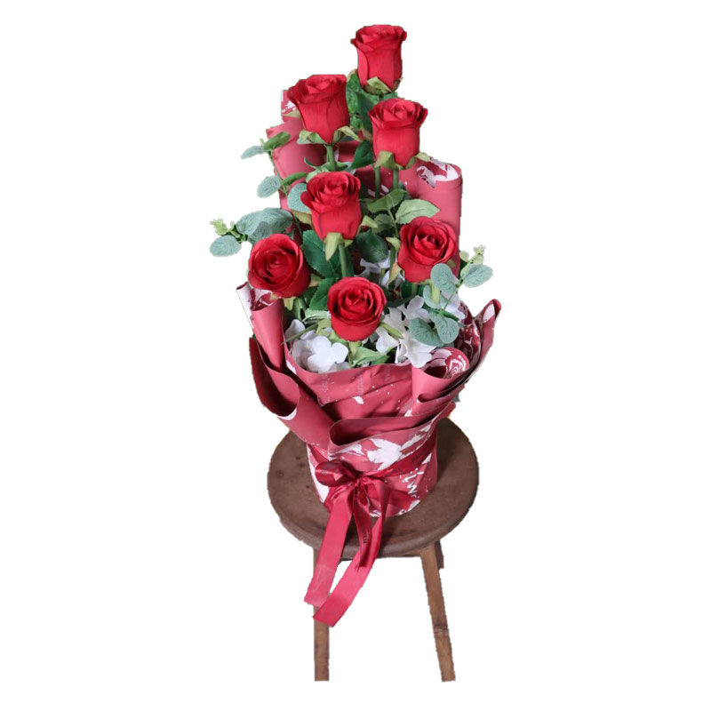 جار گل رز مصنوعی